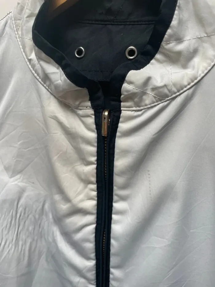 Vintage Lauren Ralph Lauren Reversible Zipper Vest Embroidered logo, RARE Womens size L - photo numéro 14