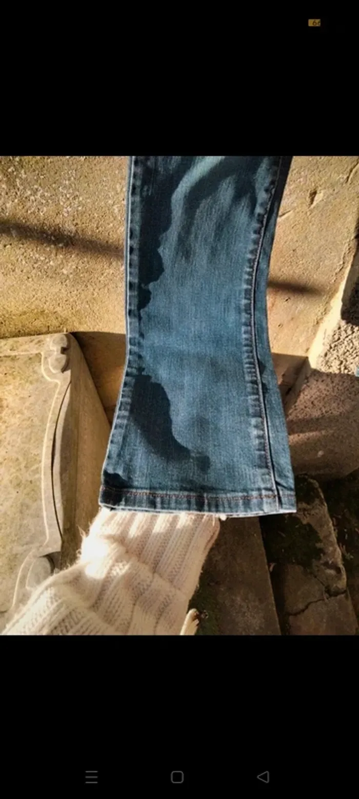 Jeans évasé Promod taille 36 - photo numéro 2