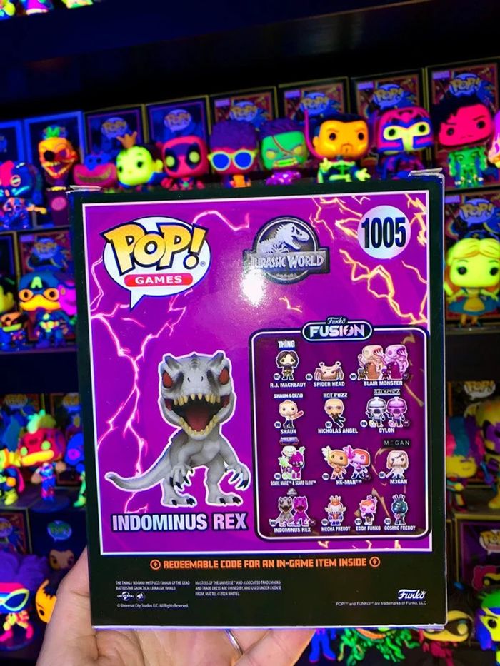 Funko Pop Fusion Indominus Rex 1005 - photo numéro 3