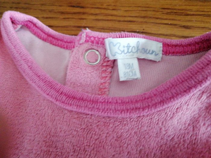 Pyjama 1 pièce fille kitchoun 18 mois - photo numéro 2