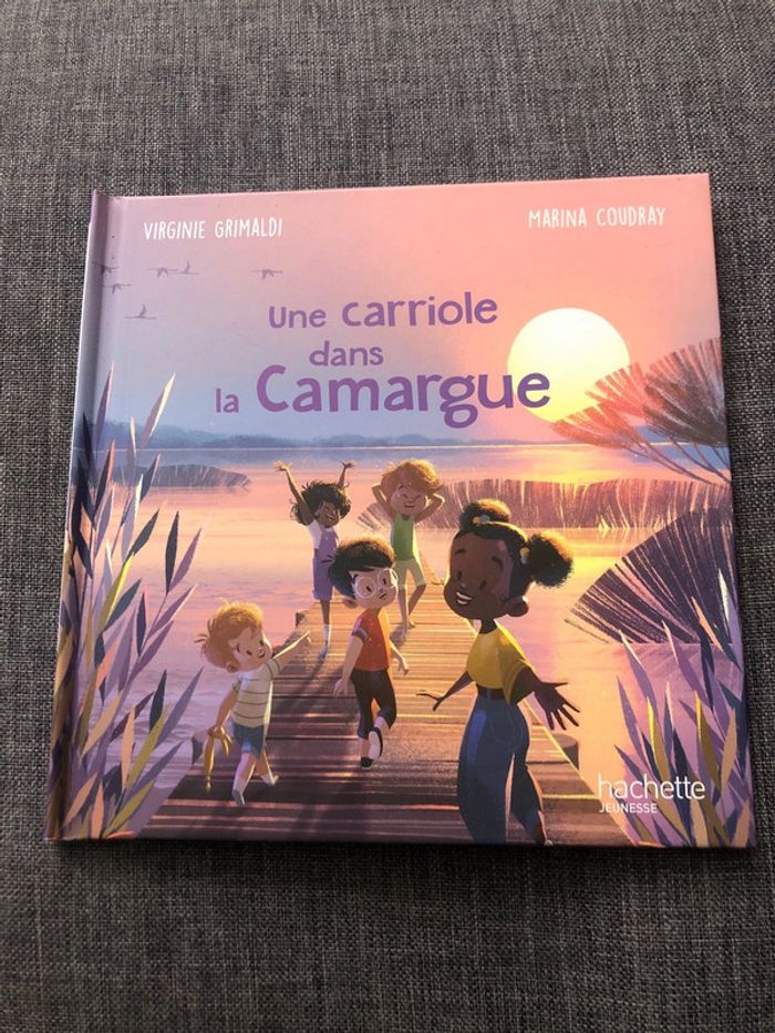 Livre une carriole dans la Camargue