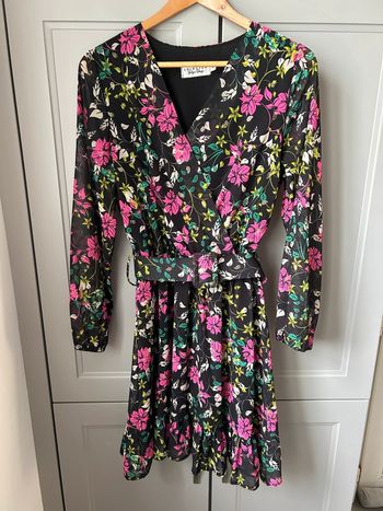 Robe fleurie cache cœur
