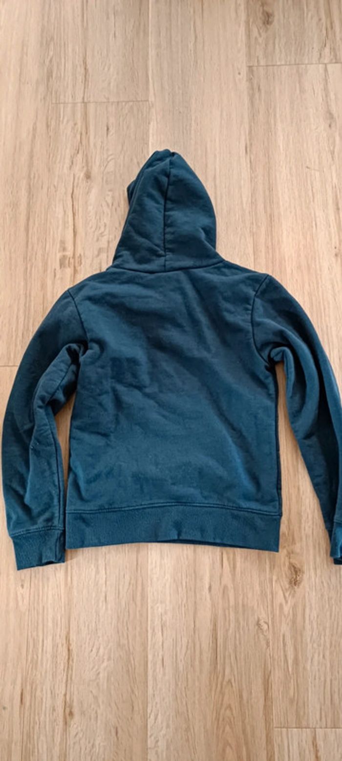 Sweat à capuche gris/noir tape à l'oeil 12 ans - photo numéro 5