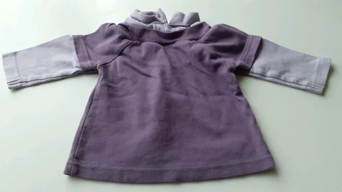 T-shirt manche longue 6 mois - photo numéro 2