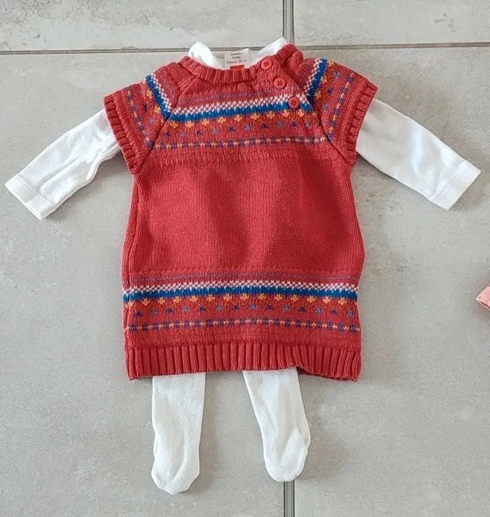 Gros lot de vêtements printemps fille - taille 3 mois - 20 pièces - photo numéro 6