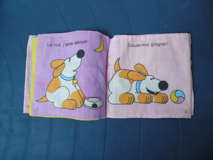 Livre en tissu vintage - photo numéro 5