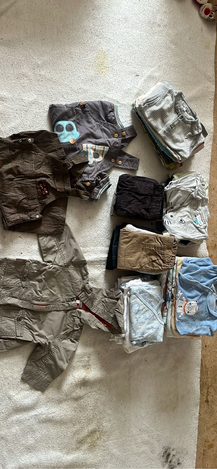 Lots vêtements garçon 6 mois