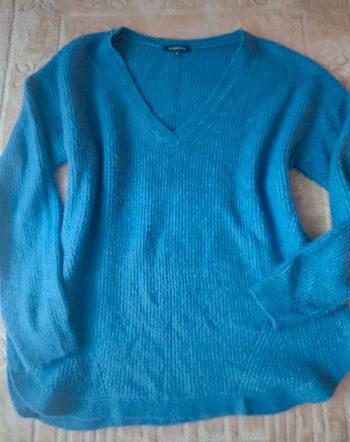 Pull manches longues col V Bonobo taille xs