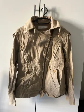 Veste Zara en coton marron