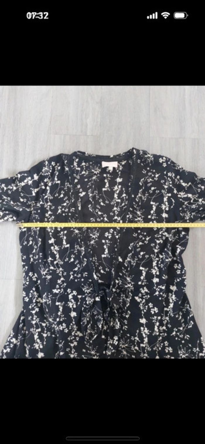 Robe portefeuille manche 3/4 Grace & Mila taille L - photo numéro 6