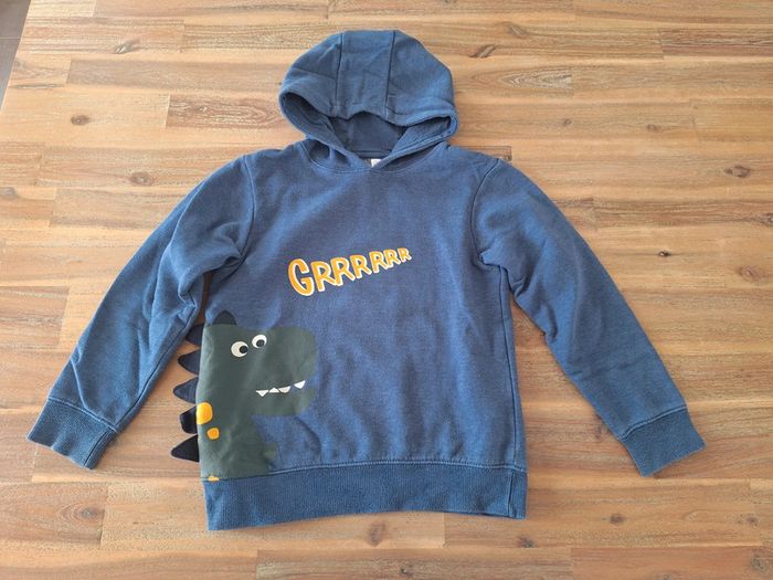 Sweat à capuche dino Vertbaudet 8 ans