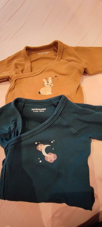 Lot de 2 bodies mixte
