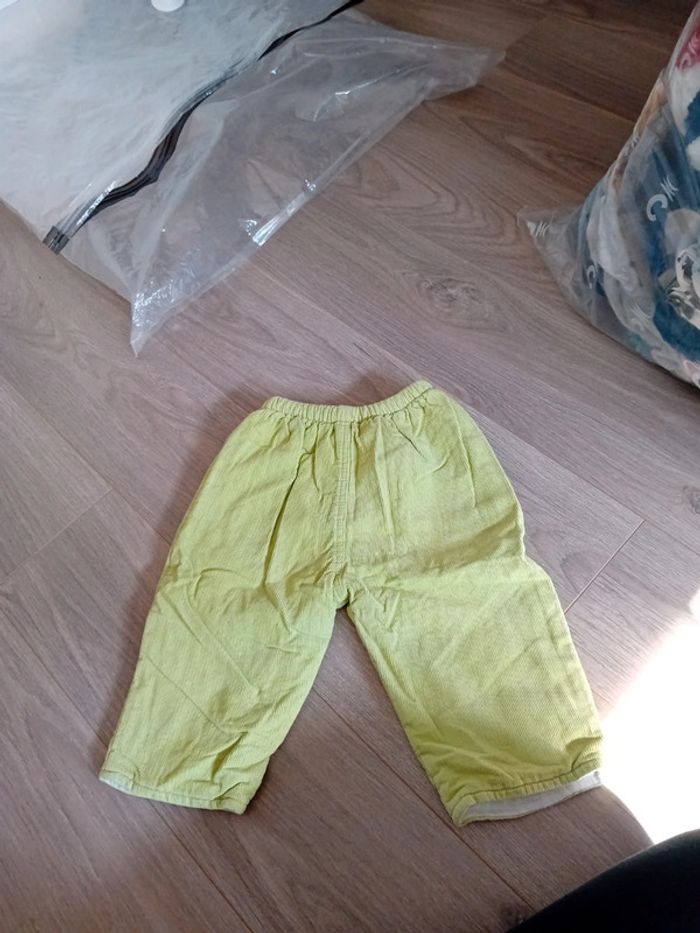 Pantalon epais 12mois velours
