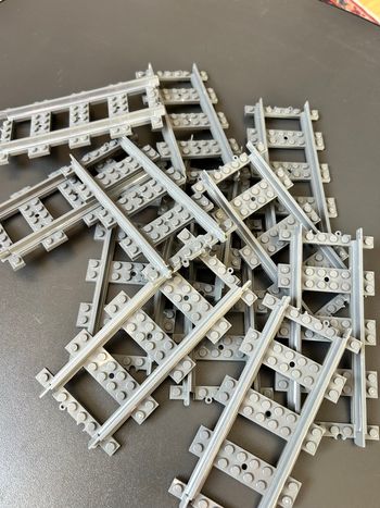 Rails droits LEGO OFFICIELS 