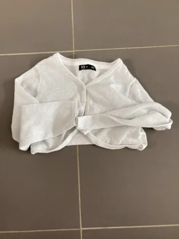 Boléro argenté 5-6 ans