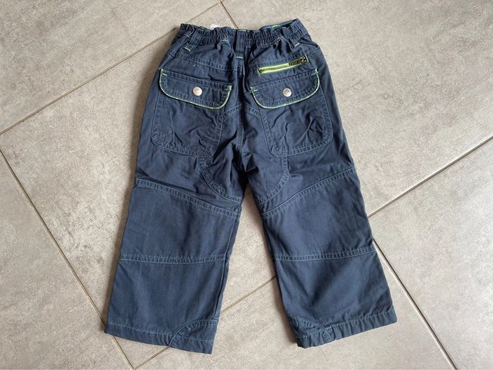 Pantalon bleu - H&M - 92 cm - photo numéro 3