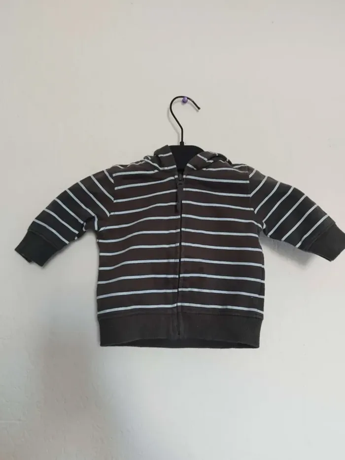 veste sweat pour bébé garçon 1 mois