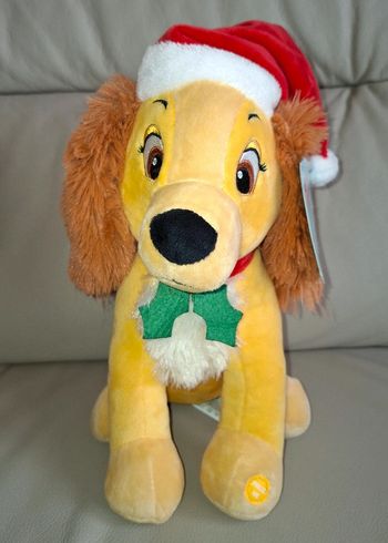 Peluche belle et le clochard disney