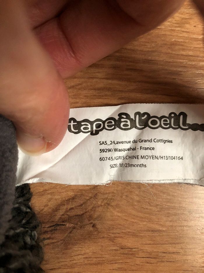 Bonnet Fille Tape à l’œil formé chat - photo numéro 4