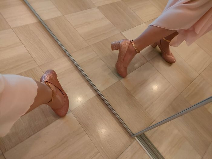 Chaussure rose paillettés - photo numéro 2