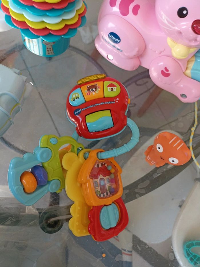 Lot jouets d éveil 1er âge (Sophie la girafe/VTech/Fisher Price) - photo numéro 2
