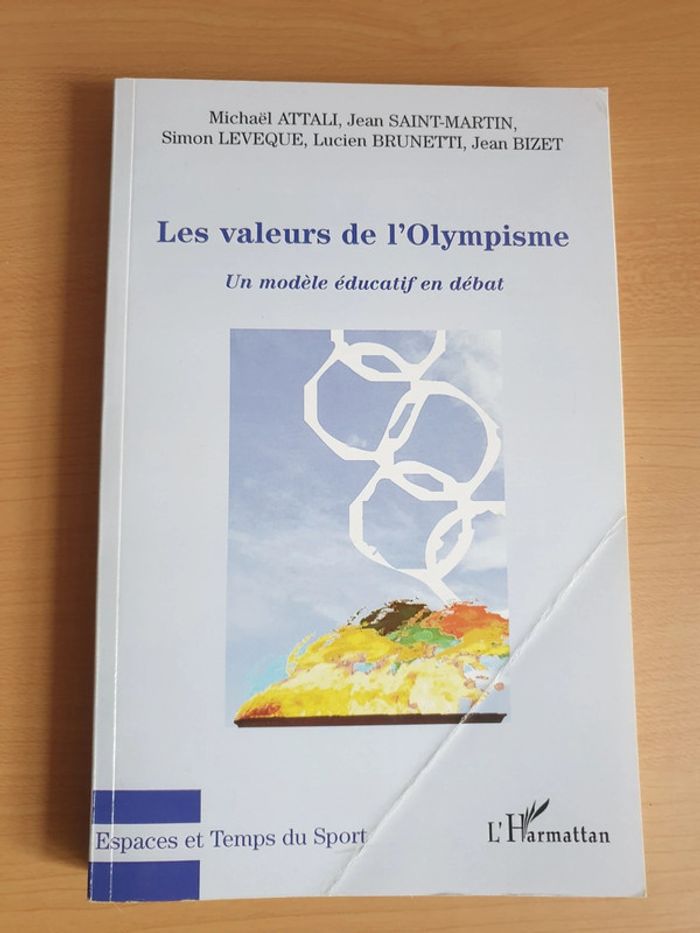 Livre Les valeurs de L'Olympisme