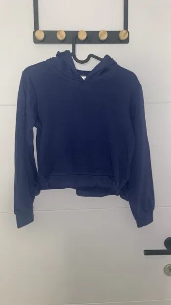 Sweat à capuche bleu marine – Taille 11 ans – Très bon état