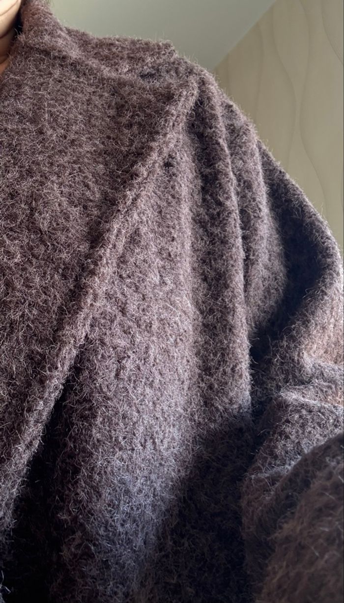 Manteau long taille M/L neuf couleur marron neuf - photo numéro 2