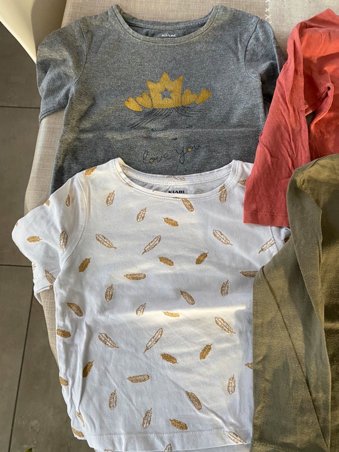 Lot tee-shirt manches longues - photo numéro 3