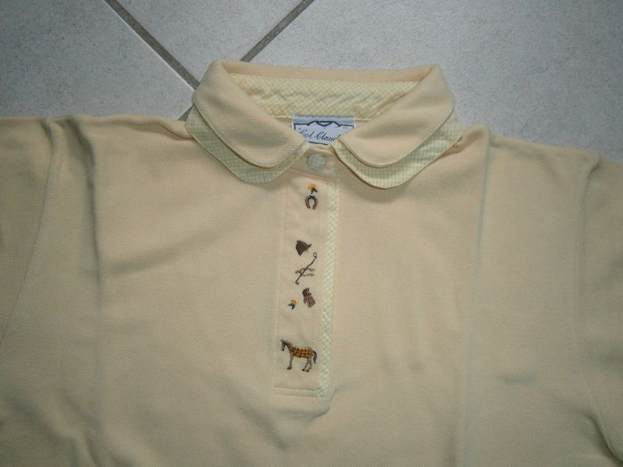 Polo MC jaune Taille 38 - photo numéro 2