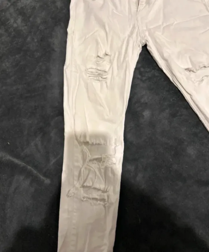Jeans blanc - photo numéro 2