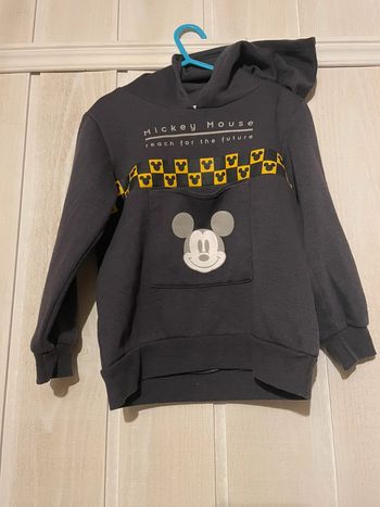Sweat gris Mickey Mouse - 6ans