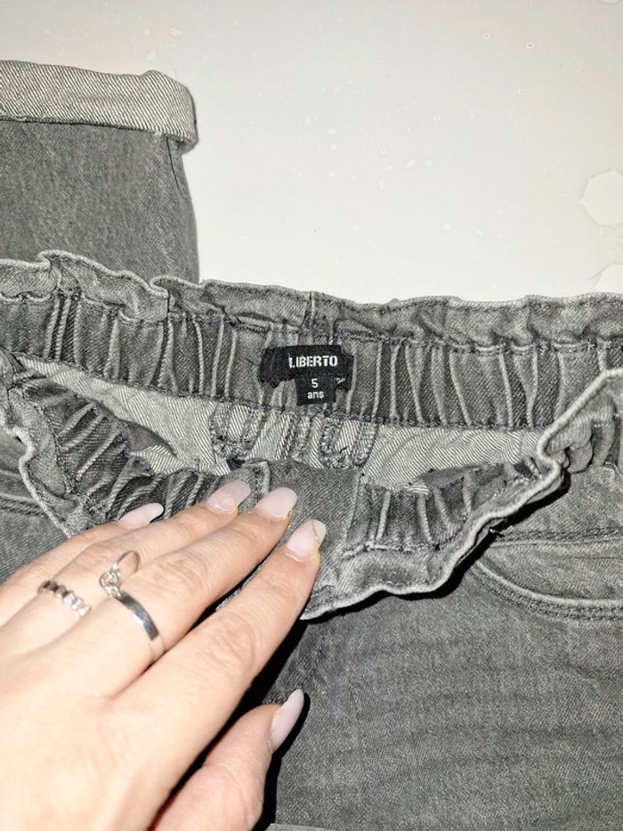 Jeans mom fille - photo numéro 3