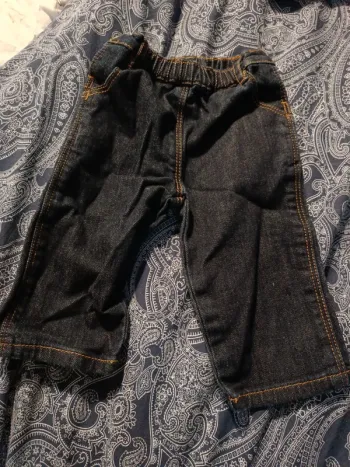 Jean petit bateau 67cm bleu
