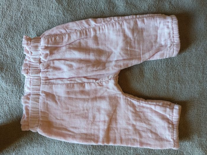 Lot 3 pantalon doublé 3 mois fille - photo numéro 7