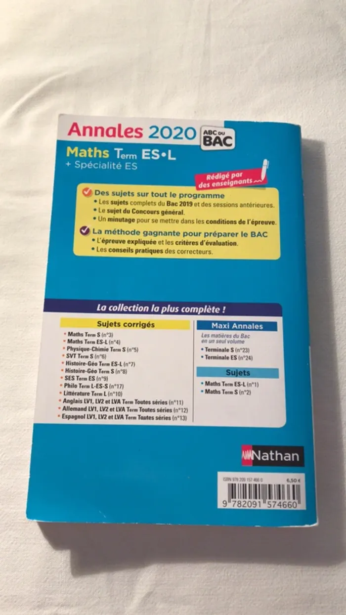 Annales de mathématique - photo numéro 6