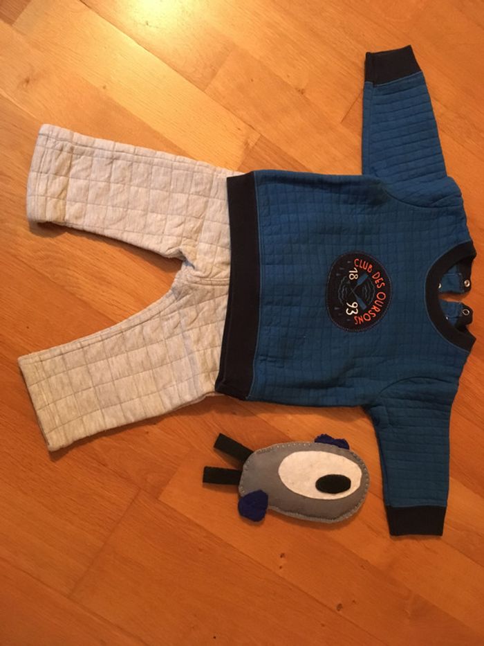 Ensemble Petit Bateau en molleton chaud - photo numéro 3