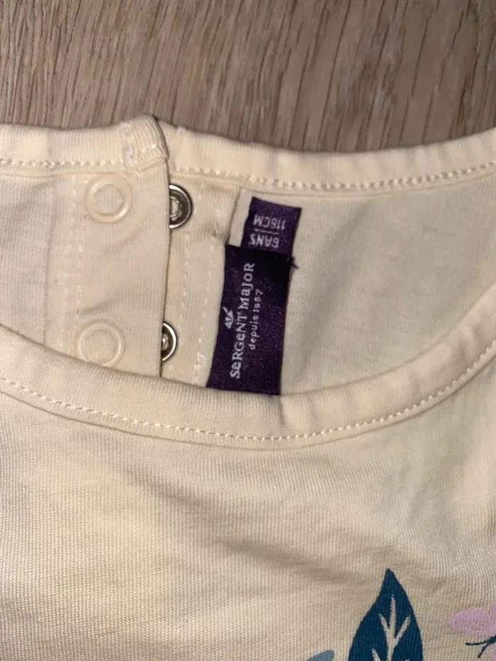 Tee shirt manches courtes Sergent Major - photo numéro 3