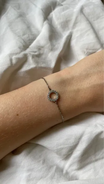 Bracelet argent 925 la vie en or neuf