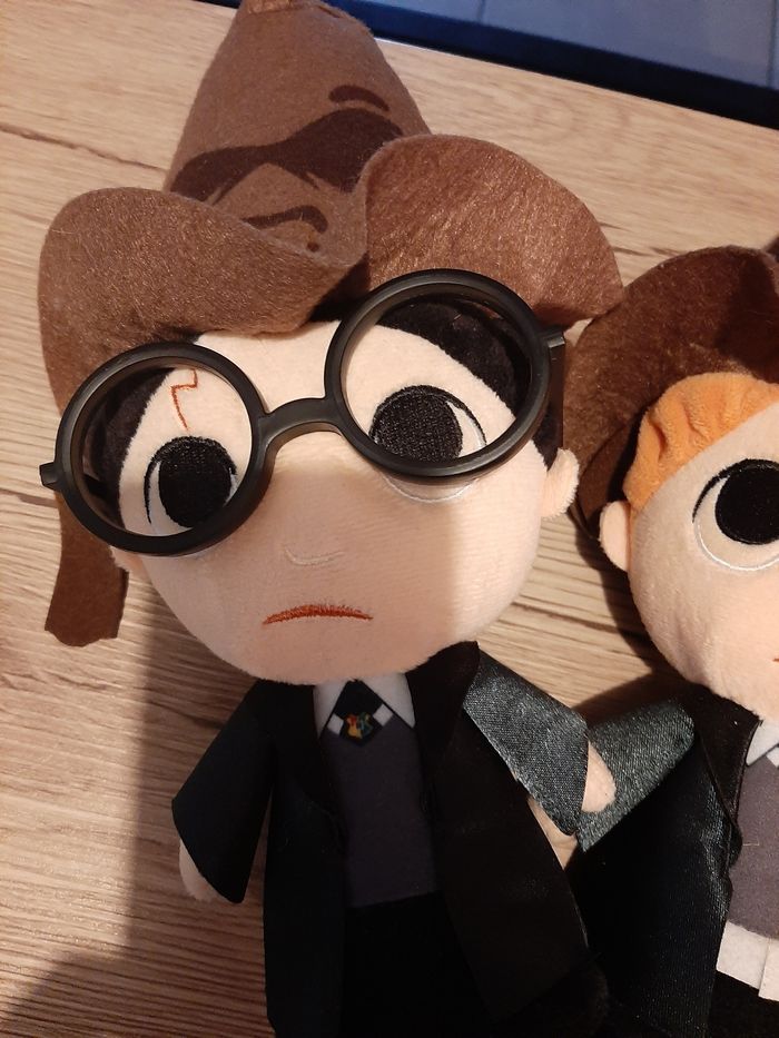 Lot 2 peluches Harry Potter - photo numéro 2
