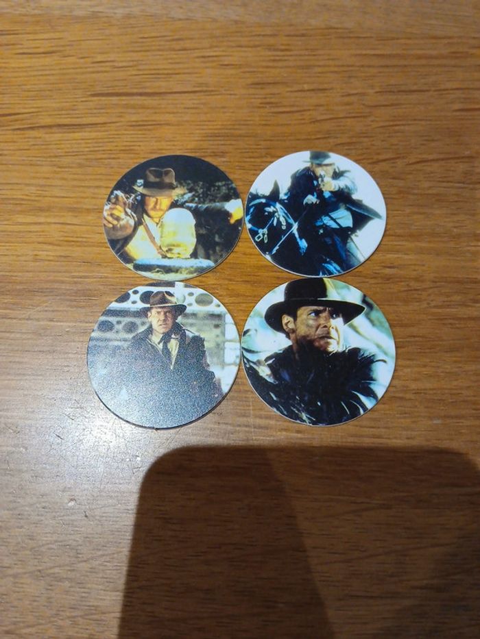 Lot pog bntroc's indiana jones - photo numéro 12