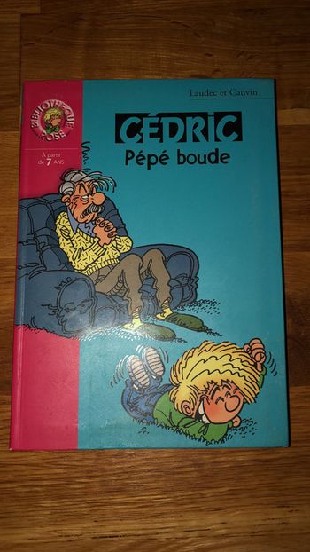 Cédric pépé boude génial petit livre collection rose