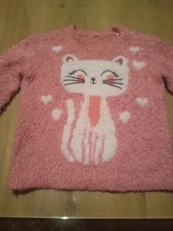 Pull Fille 12 ans Chat