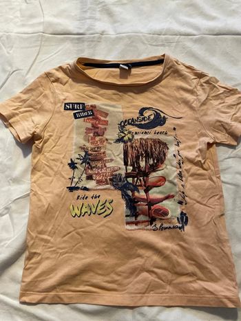 T shirt 3 pommes 5/6 ans