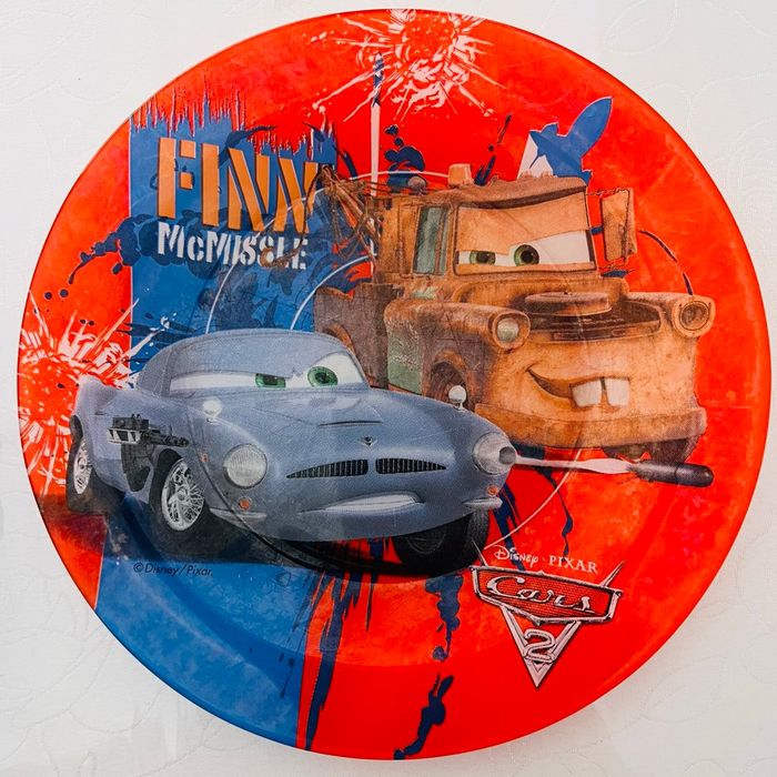 Ensemble vaisselle bol+assiette enfant Car’s - photo numéro 2