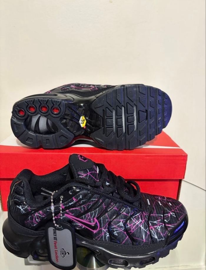 Nike tn enfant galactique noir violet 32 - photo numéro 5