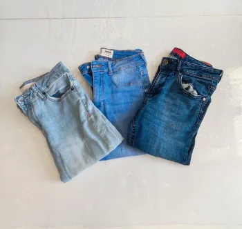 Lot de 3 pantalons denim 36