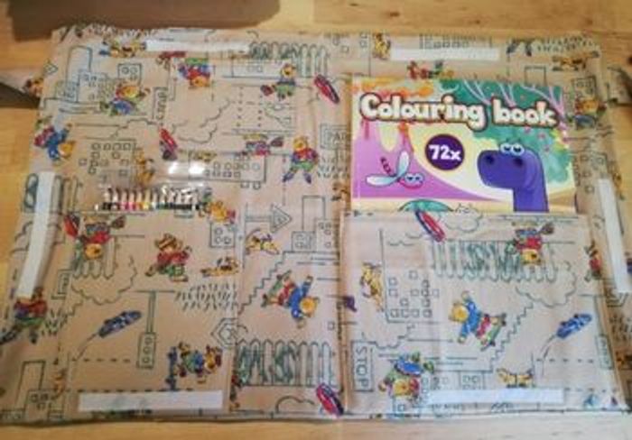 Sacoche pochette de coloriage - photo numéro 2