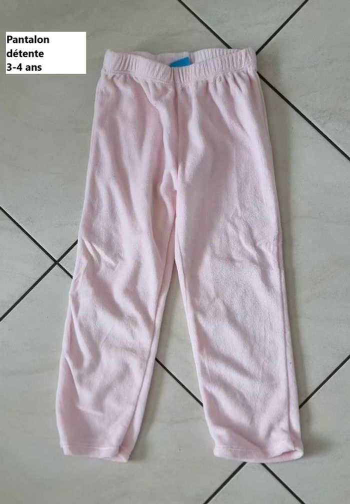 Pantalon pyjama fille 3-4 ans