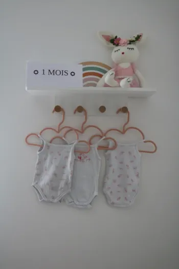 Lot bodies été fille 1 mois